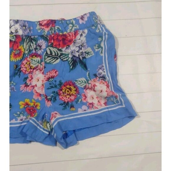 Maeve Anthropologie Tie Waist Shorts Floral - Picture 9 of 9